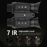 4K UHD 36MP NV8300 Infrared Night Vision Goggles with 8X Digital Zoom 3D Professional Binoculars, Telescope for Hunting