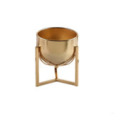 New Multiple Level Iron Plant Stand Featuring Space Efficient Design Maximizes Plant Showcases in Small Area Balcony