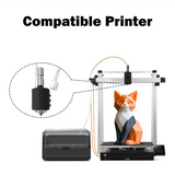 0.4/0.6MM Hotend for Kobra 3 Max Quick-Swap Hardened Steel Nozzle Extruder Hot End with Extra 2pc Silicone Cover