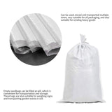 Empty White Sandbags Woven Polypropylene for Multipurpose Task UV Protection