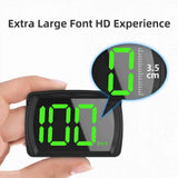 GPS Heads Up Display Large HD Screen Accurate Speed Display Car HUD Plug and Play