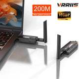 5G 200M Wireless HDMI Transmitter and Receiver Laptop PC TV Meeting Projection Audio Video Display Adapter No Need Wifi Internet