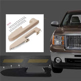 Front L+R Door Armrest Panel Repair Kit For Chevy Silverado GMC Sierra 1500 2500HD 3500HD 2010-2014 22818467 22818472