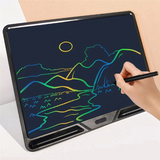 20 Inch Rechargeable LCD Electronic Drawing Board Colorful Writing Board Graffiti Handwriting Board Drawing Board,