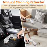 A78E-Multi-Functional Steam Spray Suction Head With 1/4" Quick Disconnect Coupler Valve For Shop Vac Mytee Vacuum Extractors