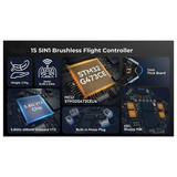 For BETAFPV Matrix 1S 5IN1 AIO FC Brushless Flight Controller 2.4G ELRS 400Mw VTX For Meteor75 Pro Quadcopter Whoo