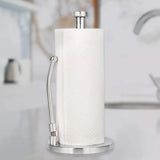 Stainless Steel Kitchen Paper Towel Rack Roll Paper Shelf Napkin Holder Creative Vertical Cling Film Holder Tissue Organizer