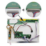USB LCD Controller Board With 15 inch 1024X768 LCD Screen