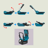 9W Worklight For Makita 18V BL1815 Cordless Tools Li-ion Battery Working Lamp Portable LED Light For Makita 14.4V Battery BL1415