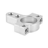 Exclusive 27Mm Aluminum Steering Damper Fork Frame Mounting Clamp Bracket Foot Fixer For Motorcycle Bike Modification Silver