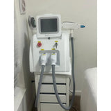 2 in 1 Multifunctional Tarbon Tattoo Removal E-LIGHT IPL Nd Yag OPT Laser Hair Removal Painless  Skin Rejuvenation Machine CE