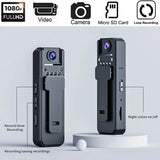 HD1080P Mini Camera Portable Digital Espia Small Camara Action Sport Micro KameraRotated Lens Smart Night Vision BodyCam Gizli