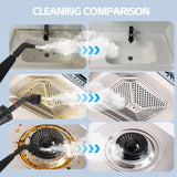 Handheld High-Pressure Steam Cleaner – for Carpet, Sofa & Car Detailing | 3 Bar Professional Multi-Use Steamer