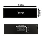 8.8in Strip Bar IPS USB Extended Monitor 1920x480 for PC Case Sub Display White/Black Case