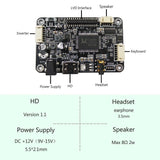 10.1inch N101ICG 1280X800 400nit IPS LCD Screen With H-D LCD Controller Board