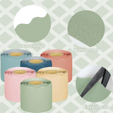 E-Easy To Use-6 Rolls Of 240 Feet Boho Bulletin Board Borders Colorful Classroom Trim Scalloped Edges Stickers