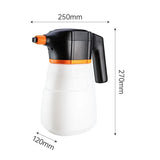 Car Washing Electric Foam Spray Can Charging Pressurized Air Pressure Car Washing Fluid Water Gun Pneumatic Car Washing Tool