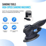 Brushless Efficient Orbit Sanders Electric Power Random Orbital Sander Car Polishing Machine