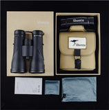 Shuntu P1250 Alloy Metal Tactical ED Telescope 12X50 Outdoor Waterproof Durable Bird Watching Binoculars for Hunting Camping
