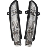 Exclusive Car Front LH + RH Door Mirror Turn Signal Light For Mercedes W211 W221 07-10 A2198200521 A2198200621
