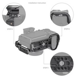 Camera Cage Kit For Sony Alpha 7R V, Alpha 7 IV, Alpha 7S III Enhanced Protection And Mounting Options
