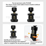 Off-Road Special Quick Deflation Valve Car Tire Automatic Pressure Relief Deflation Valve Automatic Stop Tire Decompression Tool