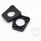 N Lab Plate (Plastic Black) for lab Setup-Guiding Groove Plate for Complete Denture Laboratory Work