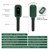 Temperature Humidity Sunlight Tester Soli Analyzer Versatile Gardening Tool Tuya Zigbee Wireless Soil Moisture Meter Intelligent