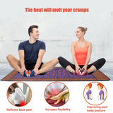 Infrared Heating Amethyst Mat PEMF Photon Hot Stone Therapy Massage Pad Natural Bio-Crystal Jade For Yoga Pain Stress Relief