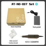 Professional 80W 45000rpm Nail Desk Lamps for Manicure Micromotor