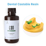Elastic Dental Model Resin | 405nm UV Curing | Compatible with Elegoo/Anycubic | 3D Printing for Dental Casting