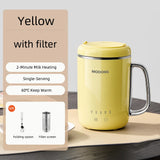 450ml Electric Kettle Travel Multicooker Hotpot Portable Heating Cup Stew Pot Health Preserving Pot 220V Cooking Pot for Office