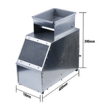 Hot Electric Grain Shell Blower Parrot Bird Feed Blowing Machine Buckwheat Air Selection Millet Husk Separator