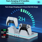 Thermal Charging Dock For PS5/Slim/PRO Console Universal Multi-Function Charging Dock For PS5 RGB Lighting Stand