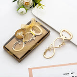 20pcs Love Forever Infinity Design Silver Metal Bottle Opener Wedding Favors