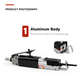Pneumatic Air Reciprocating Saw Straight Scroll Cut Air Body Saw Aluminum Alloy Hacksaw Cutting Tool Car Sheet Metal Cutting Saw