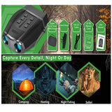 NV5100 Binocular Telescope Night Vision Binocular hd Nigh Nvg Tactical Lawenforement Night Vision Black Hunted