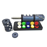 Ceramic 5 Dish Watch Oil Cup Holder Watch Oil Dip Tool Container Oil Cup Stand Watches Parts Tools Precise Holder for Watchmaker