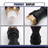 For Land Rover Range Rover Jaguar Compatible 2Pcs Air Pipe Connector LR083989 T2H17342