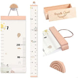 New Pack Of 1 Participatory Growth Chart For Kids Wall Deck Highlighting Fun Animations And Accurate Evidence