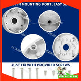 August 8X Universal Security Camera Junction Box Mount Bracket,Outdoor Use Waterproof Wall Ceiling Mount Cable Base Boxes