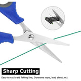 SANLIKE Fishing Grip Clip Multifunctional Aluminium Alloy Line Cutter Scissors Hook Removers  Fishing Gripper Controller Tools