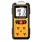 SNDWAY SW-7500A Gas Detector Meter 4 in 1 Oxygen O2 Carbon Monoxide CO H2S Ex Combustible Gas Analyzer Leak Detector