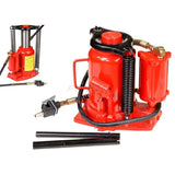 12T 20T Vertical Hydraulic and Pneumatic Jacks Pneumatic Hydraulic Jacks for Truck Repair