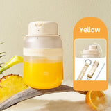 500ml Portable Electric Juicer Fruit Juice Cup Wirealess Smoothie Blender Fruit Mixers Juice Machine Orange Squeezer 3000mAh