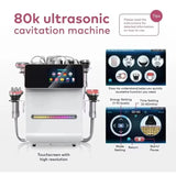 HOT!!! !2026 80K 11 in 1 RF Vacuum RF Ultrasonic Fat Cavitation Machine Ultrasonic Fat Cavitation Beauty Salon Beauty Equipment