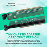 PCI-E 16X Graphic Card Adapter Card for Lenovo Tiny5 Series Models P330 M920Q M720Q M920X 01AJ940 PCIE16 Riser Card
