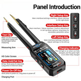 ANENG GN703 Smart Tweezers LCR Meter Professional SMD ESR Test Capacitance Resistance Inductance Digital LCR Bridge Calibration