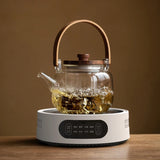 1300W Electric Ceramic Stove Mocha Coffee Maker Tea Stove Heating Furnace Electric Hot Plate Tea Maker Water Heater 220V