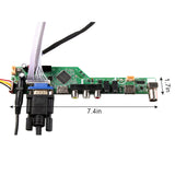VGA AV USB LCD Controller Board 10.4" VS104T 1024X768 Resistive Touch LCD Panel